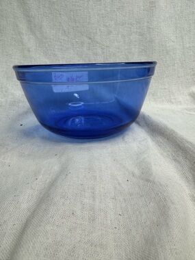 Anchor Ovenware Cobalt Blue Mixing Bowl